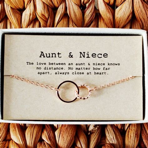 Aunt Niece Bracelet Aunt Niece T Aunt Niece Jewelry Aunt Etsy