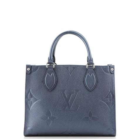 Louis Vuitton Onthego Tote Monogram Empreinte Giant Pm At 1stdibs