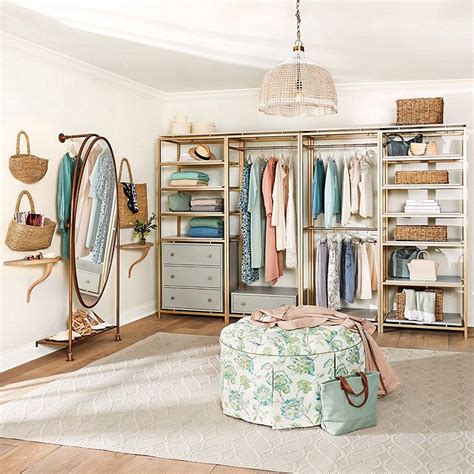 Avery Free Standing Closet System Drawers & Shelves Unit Spare Room ...