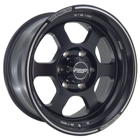 Jogo Rodas Off Road Volk Racing Aro 17x85 6x139 Et1 Preto Semi Brilho Athena Store