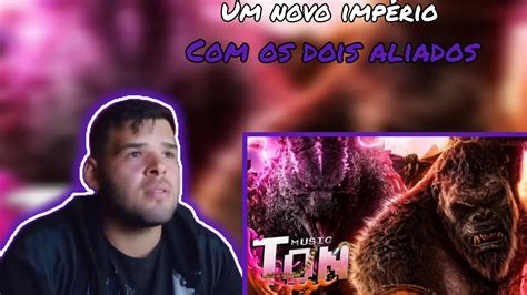 REAGINDO a O NOVO IMPÉRIO Godzilla e Kong Monsterverse Papyrus Da