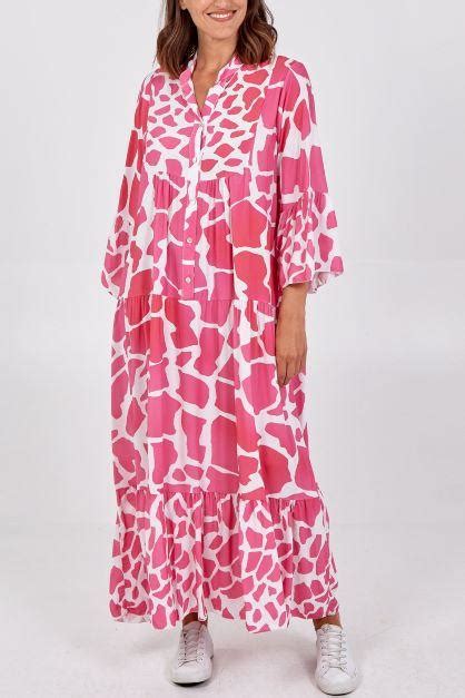 Giraffe print dress