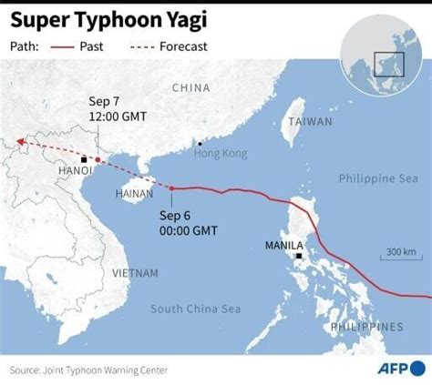 Super Typhoon Yagi Slams Into Southern China Moves Towards Vietnam