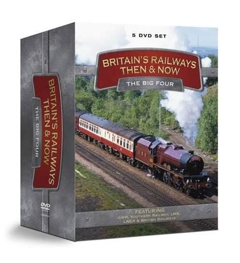 Britains Railways Then And Now The Big Four 5 Dvd Set Duke Video