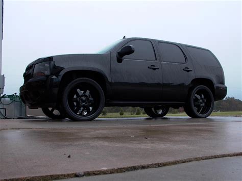 Blacked Out Tahoe Lifted