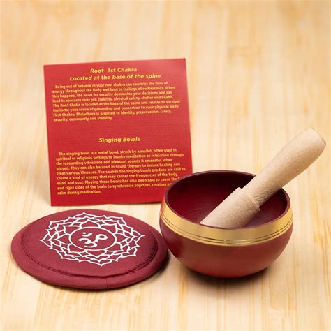 Conjunto de Tigela de Canto Tibetano Tigela de Chakra Único para