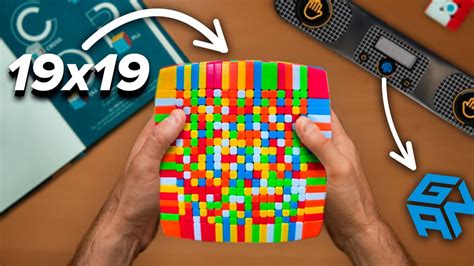 😱САМЫЙ БОЛЬШОЙ КУБИК РУБИКА 19х19, новинки GAN и RUBIKS - YouTube