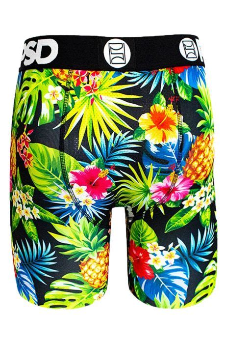 Psd Underwear Tropical Pineapple Boxer Briefs E11911022 Karmaloop