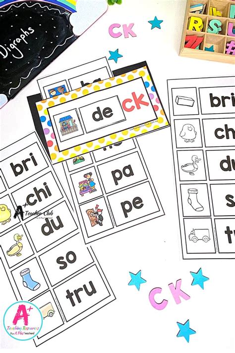 Ck Digraph Activities A Plus Teacher Club