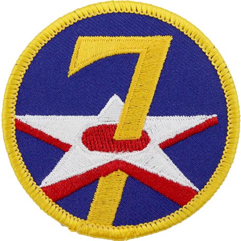 WWII Army Air Corps 7th Air Force Class A Patch | USAMM