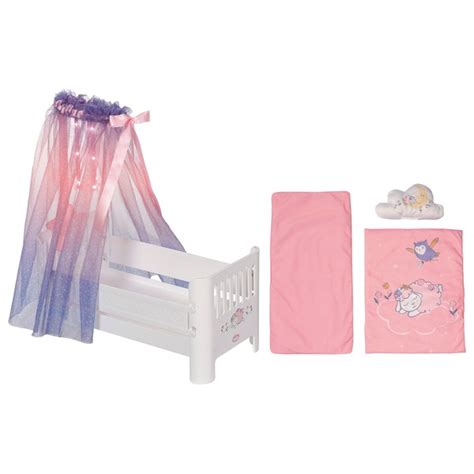 Baby Annabell Puppenbett Sweet Dreams Mit Lichterhimmel Und Spieluhr