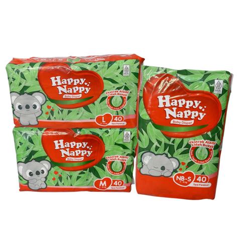 Jual Happy Nappy Perekat Nbs40m40l40 Shopee Indonesia