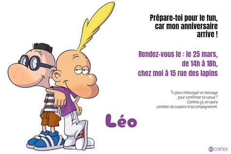 Invitations Anniversaire Enfants Gratuites Page 4 Sur 16 123cartes