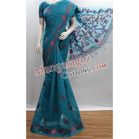 Mangalagiri Pattu Saree Mangalagiri Cottons