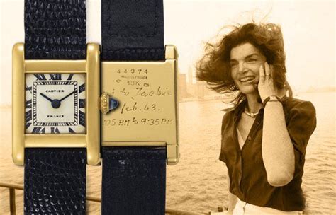 Jackie Kennedys Cartier Normale Cartier Tank Womens Designer