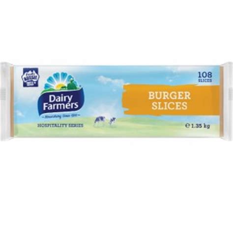 Cheese Slices BURGER 1.35kg - Cheese - Godden Food Group - Godden Food Group