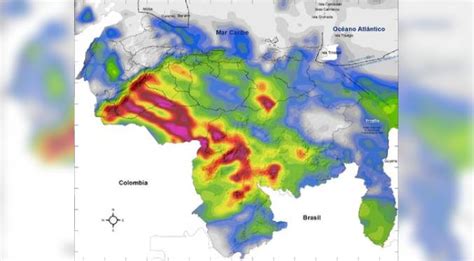 Inameh Pronostica Lluvias Con Actividad El Ctrica En Varias Zonas Del