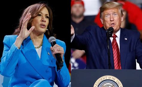 Trump Harris Locked In Tight Race For The White House Polls