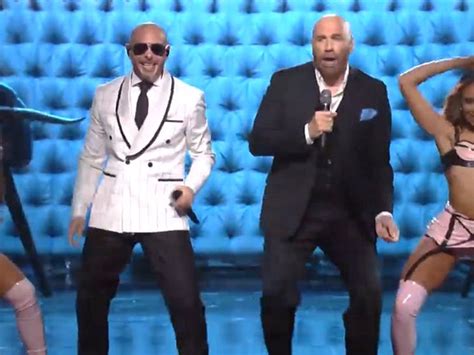 John Travolta Joins Pitbull For Epic Performance In Miami