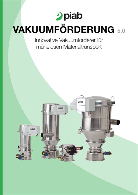 Vakuum F Rdertechnik Von Piab Mkd Gmbh