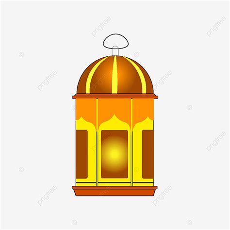 Gambar Ornamen Lentera Kuning Islami Ramadhan Ramadan Lentera Islamic