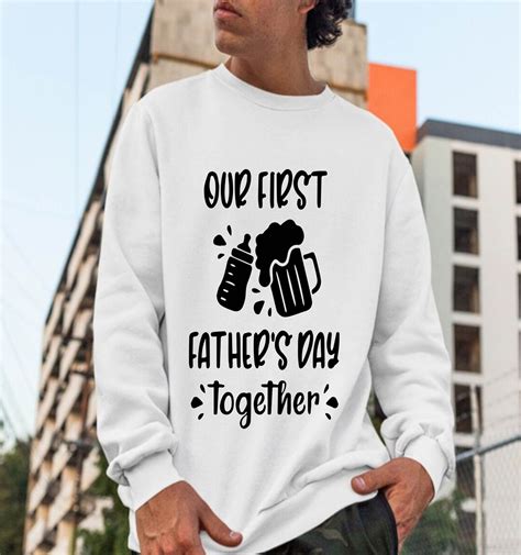 Our First Father Day Together Svg Jpeg Pdf Png First Father Etsy