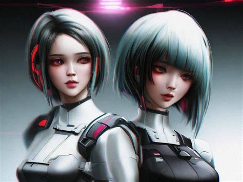 Cyber Sisters By Phnx2040 On Deviantart