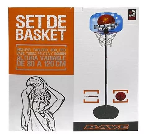 Aro De Basquet Pie Regulable Con Pelota Inflador Lloretoys Env O Gratis