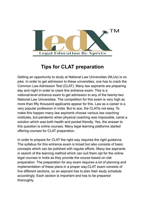 PPT - Tips for CLAT preparation PowerPoint Presentation, free download - ID:11517484