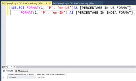 Sql Server Format Function Geeksforgeeks