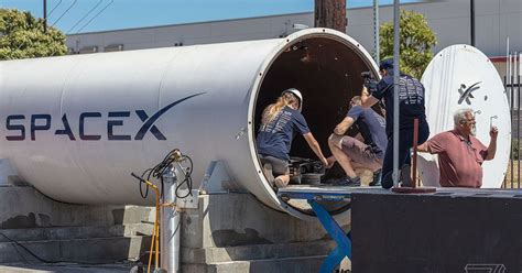 Elon Musks First Hyperloop Tunnel In California Is Gone The Verge