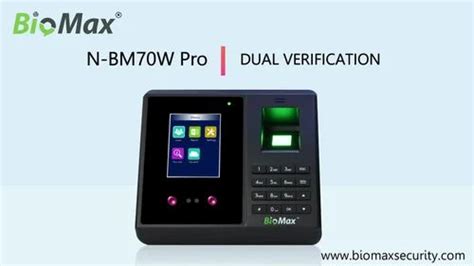 Model Name Number N Bm W Pro Biomax Attendance System At Rs In