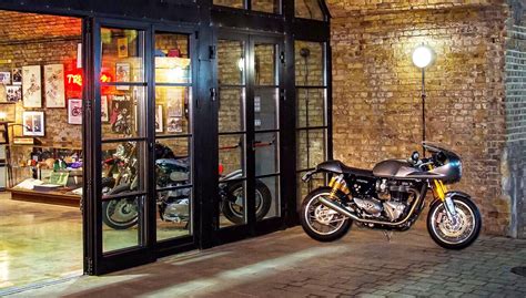 The All New Triumph Bonneville Cafe Racer At The Gates