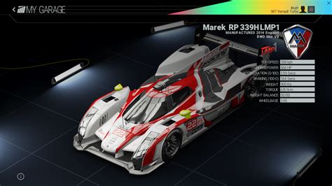 Marek Rp 339h Lmp1 Project Cars Wiki Fandom