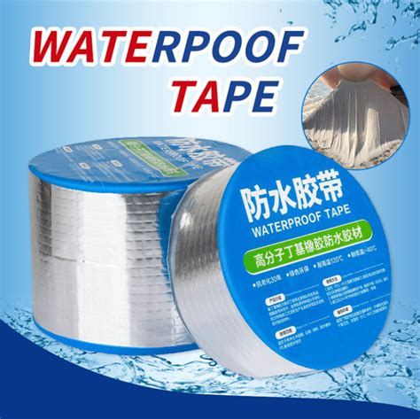 Waterproof Tape Aluminum Foil Butyl Tape Waterproof Seal Self