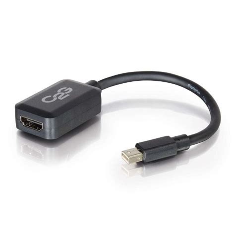 C2G Mini DisplayPort to HDMI Adapter - Black | Dell USA