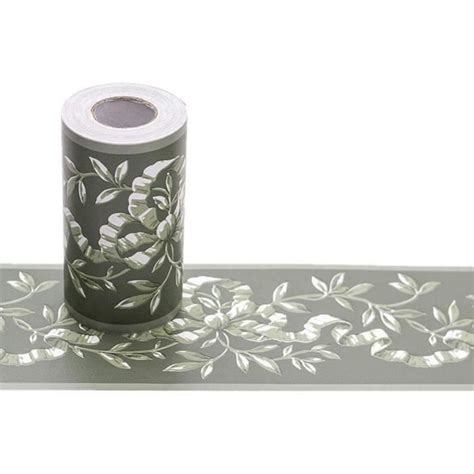 Frise Murale Adhesive Frise De Papier Peint Motif Floral Pour