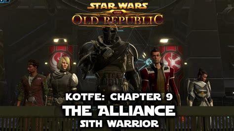 Swtor Kotfe Chapter 9 The Alliance Sith Warrior Youtube