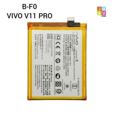 Jual Battery Vivo V11 Pro B F0 Batt Baterai Shopee Indonesia