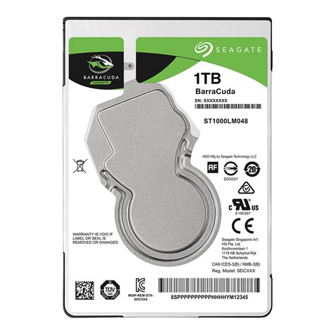 1 Tb Hdd 25 Inch ฮาร์ดดิสก์โน้ตบุ๊ค Seagate Barracuda 5400rpm Sata3