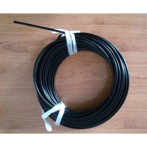 Funda De Cable Acero Laminado Para Acelerador Negra Mm