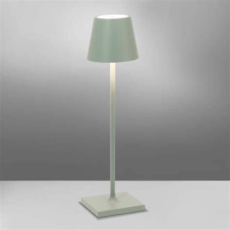 Zafferano Poldina Pro Micro Rechargeable LED Table Lamp With Dimmer