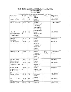 Fillable Online Judiciary State Nj 11 New Jersey Courts Judiciary