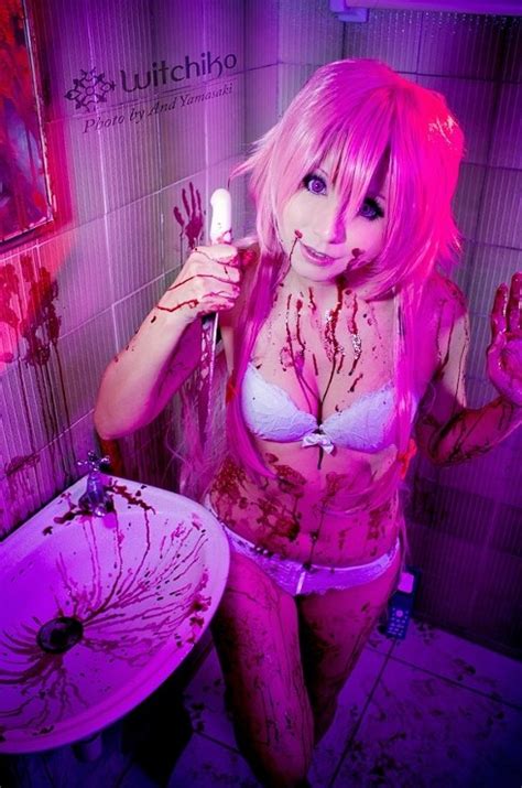 Yuno Gasai Gasai Yuno Anime Cosplay Mirai Nikki