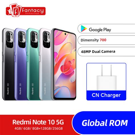 Xiaomi Redmi Note T G Dimensity Gb Gb Smartphone Nm Hz