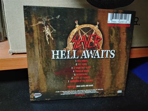 Slayer Hell Awaits Cd Photo Metal Kingdom