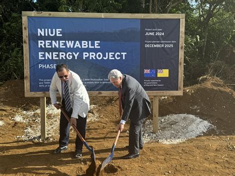 The Government of Niue | Groundbreaking ceremony commences for