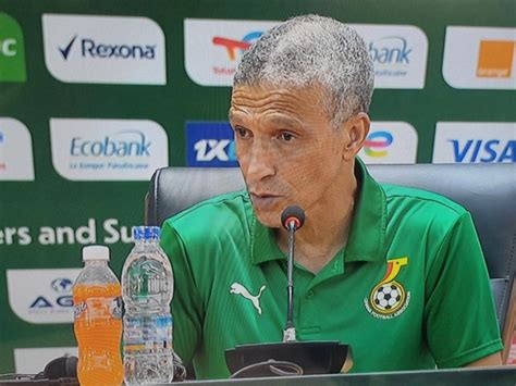 Coach Hughton Accepts Responsibility For Ghana S Embarrassing Draw With