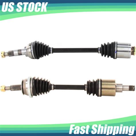 Front Left Right Pair Cv Axle Cv Joint Shaft For Ford