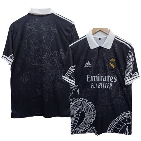 Real Madrid Black Dragon Jersey Cyberried Store